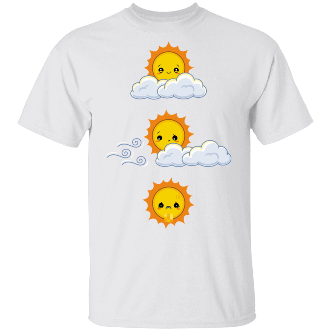 T-Shirts White / S Unexpected Wind T-Shirt
