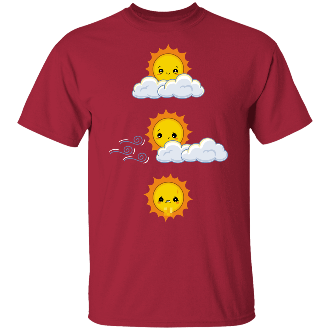 T-Shirts Cardinal / YXS Unexpected Wind Youth T-Shirt