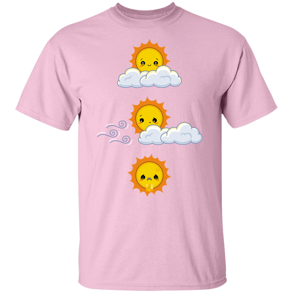 T-Shirts Light Pink / YXS Unexpected Wind Youth T-Shirt
