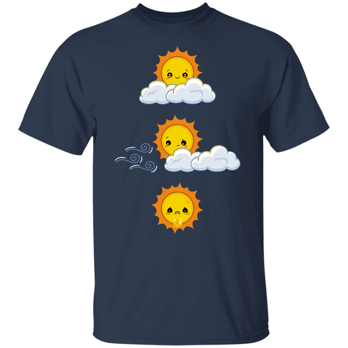 T-Shirts Navy / YXS Unexpected Wind Youth T-Shirt