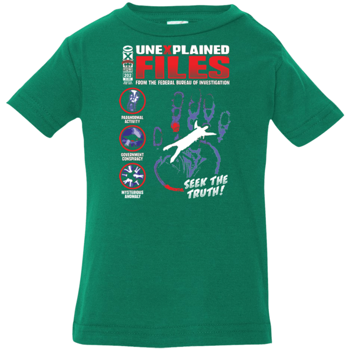 T-Shirts Kelly / 6 Months Unexplained Files Infant Premium T-Shirt