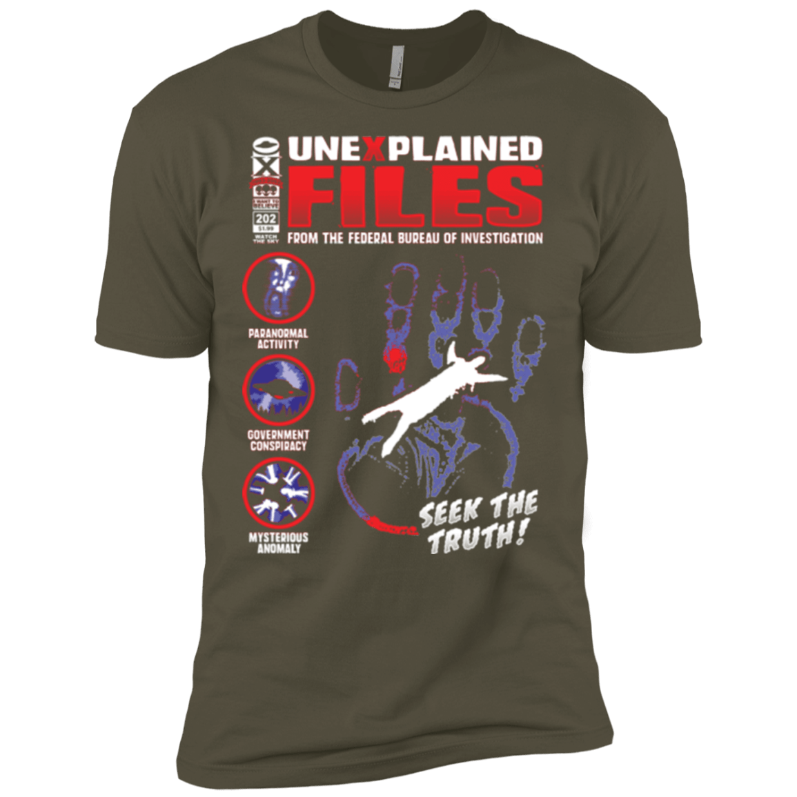 Unexplained Files Men's Premium T-Shirt