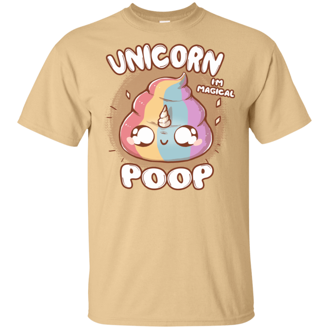 T-Shirts Vegas Gold / S Unicorn Poop T-Shirt