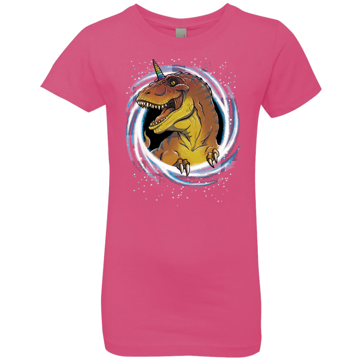 T-Shirts Hot Pink / YXS Unicornsaurus-Rex Girls Premium T-Shirt