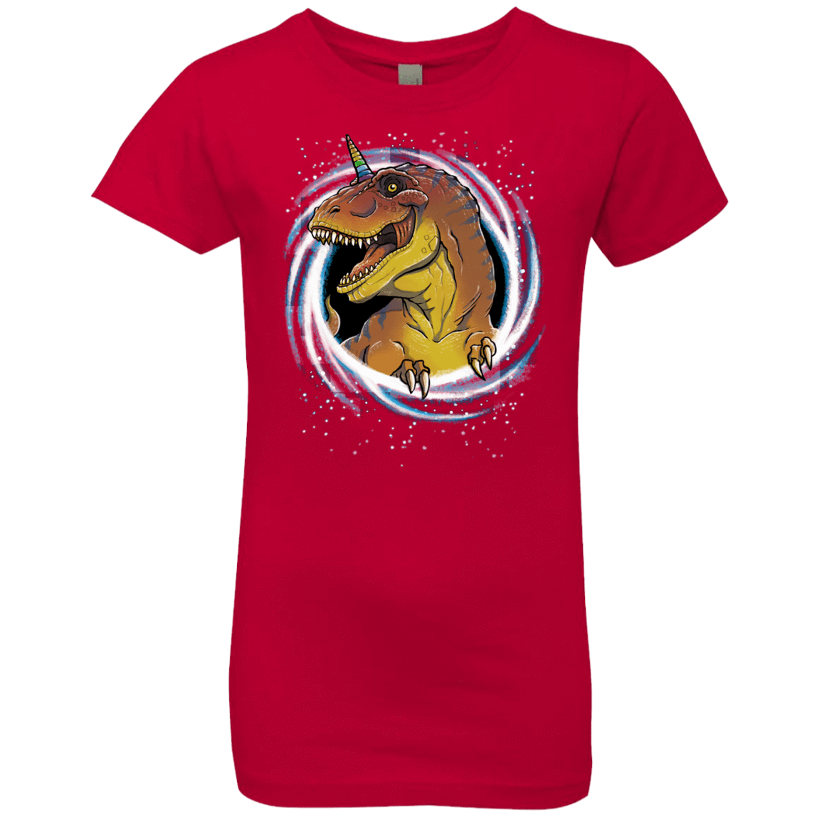 T-Shirts Red / YXS Unicornsaurus-Rex Girls Premium T-Shirt