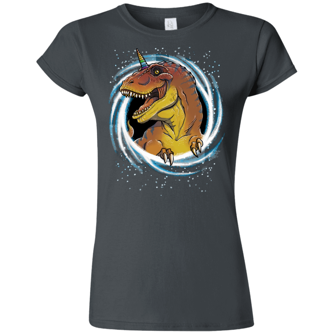 T-Shirts Charcoal / S Unicornsaurus-Rex Junior Slimmer-Fit T-Shirt