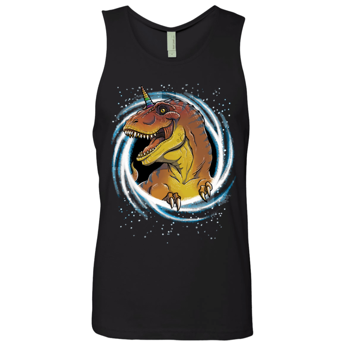 T-Shirts Black / S Unicornsaurus-Rex Men's Premium Tank Top