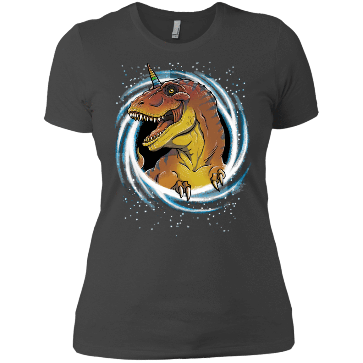 T-Shirts Heavy Metal / X-Small Unicornsaurus-Rex Women's Premium T-Shirt