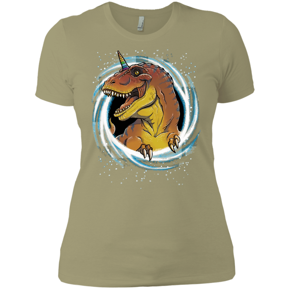 T-Shirts Light Olive / X-Small Unicornsaurus-Rex Women's Premium T-Shirt