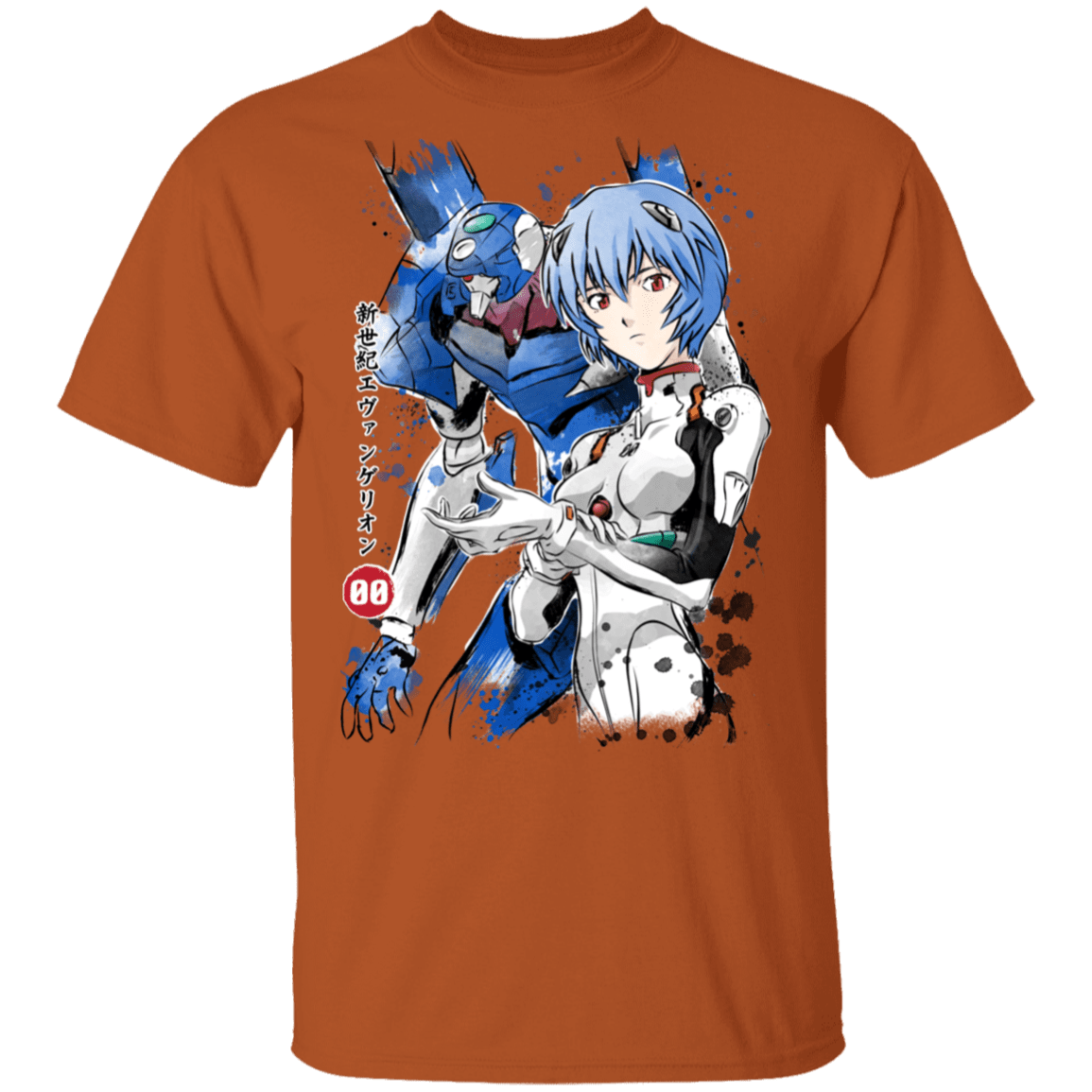 T-Shirts Texas Orange / S Unit 00 Watercolor T-Shirt