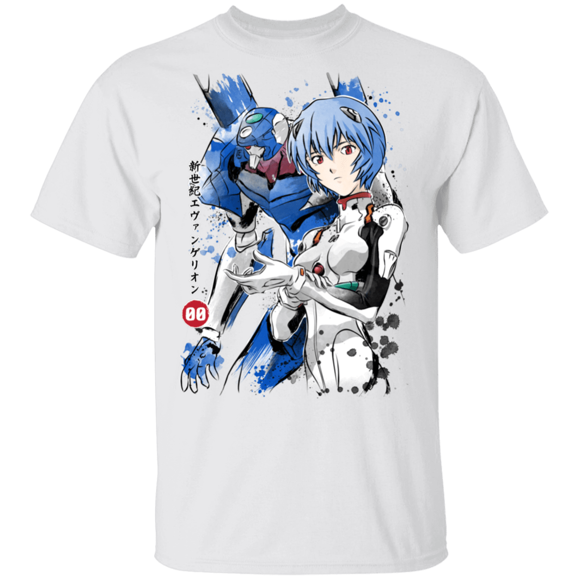 T-Shirts White / S Unit 00 Watercolor T-Shirt