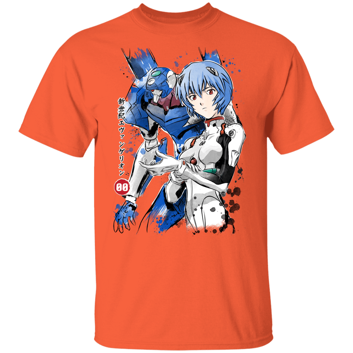 T-Shirts Orange / YXS Unit 00 Watercolor Youth T-Shirt