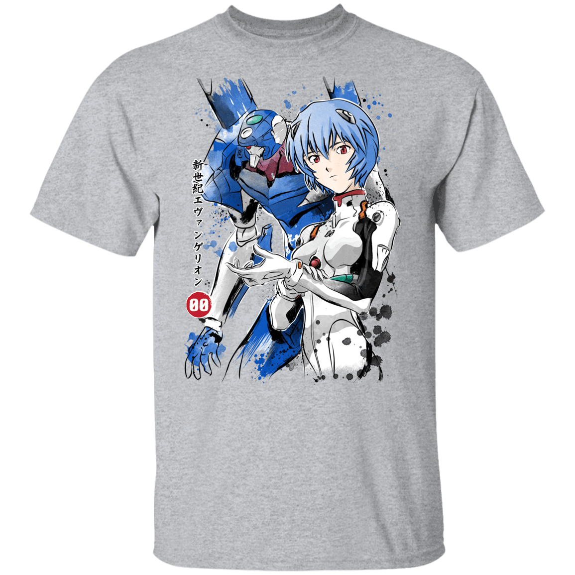 T-Shirts Sport Grey / YXS Unit 00 Watercolor Youth T-Shirt