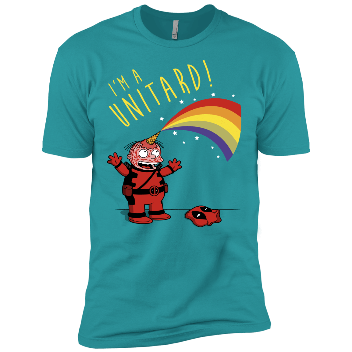 unitard-Raffiti Men's Premium T-Shirt