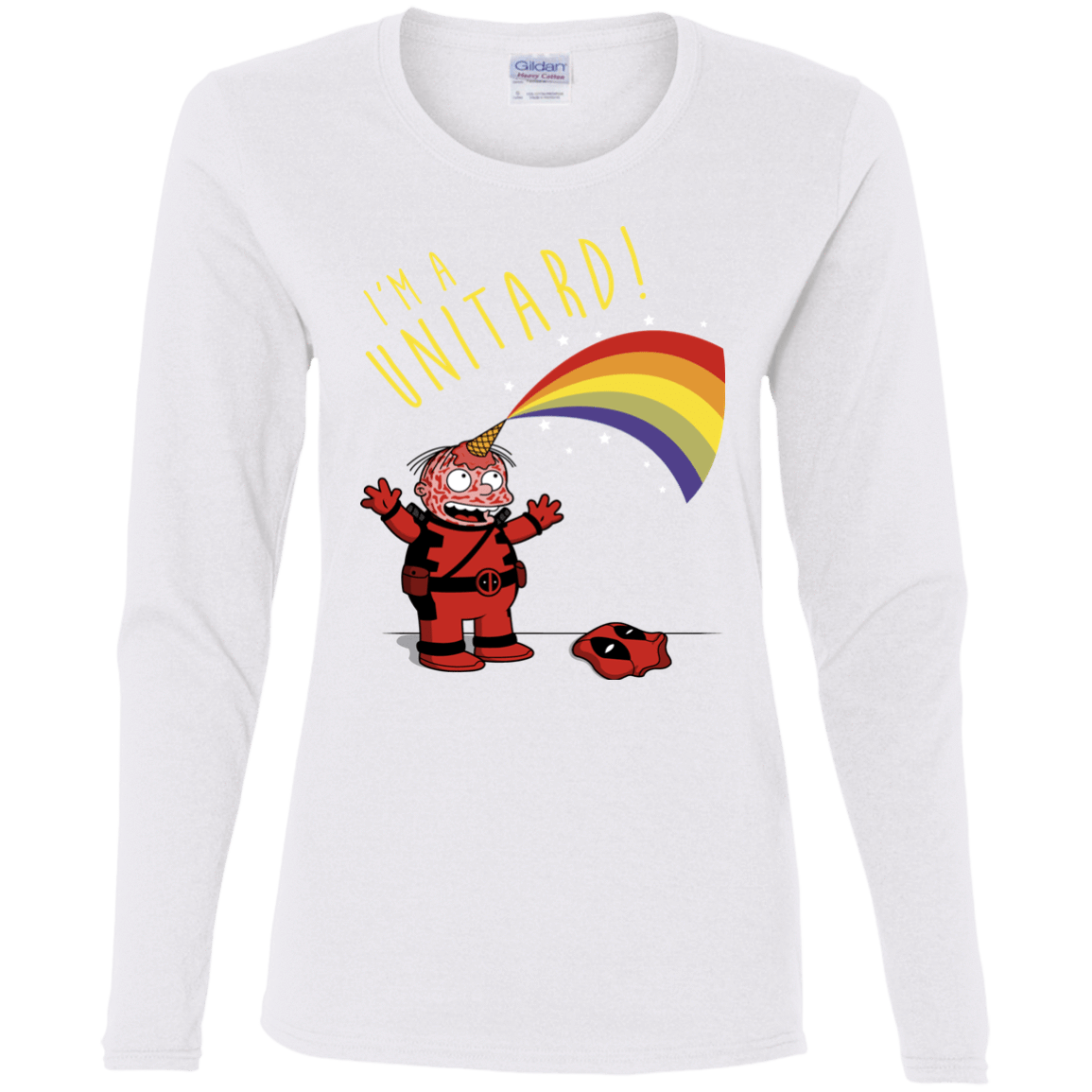 T-Shirts White / S unitard-Raffiti Women's Long Sleeve T-Shirt