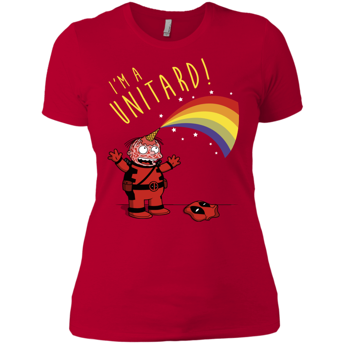 T-Shirts Red / X-Small unitard-Raffiti Women's Premium T-Shirt