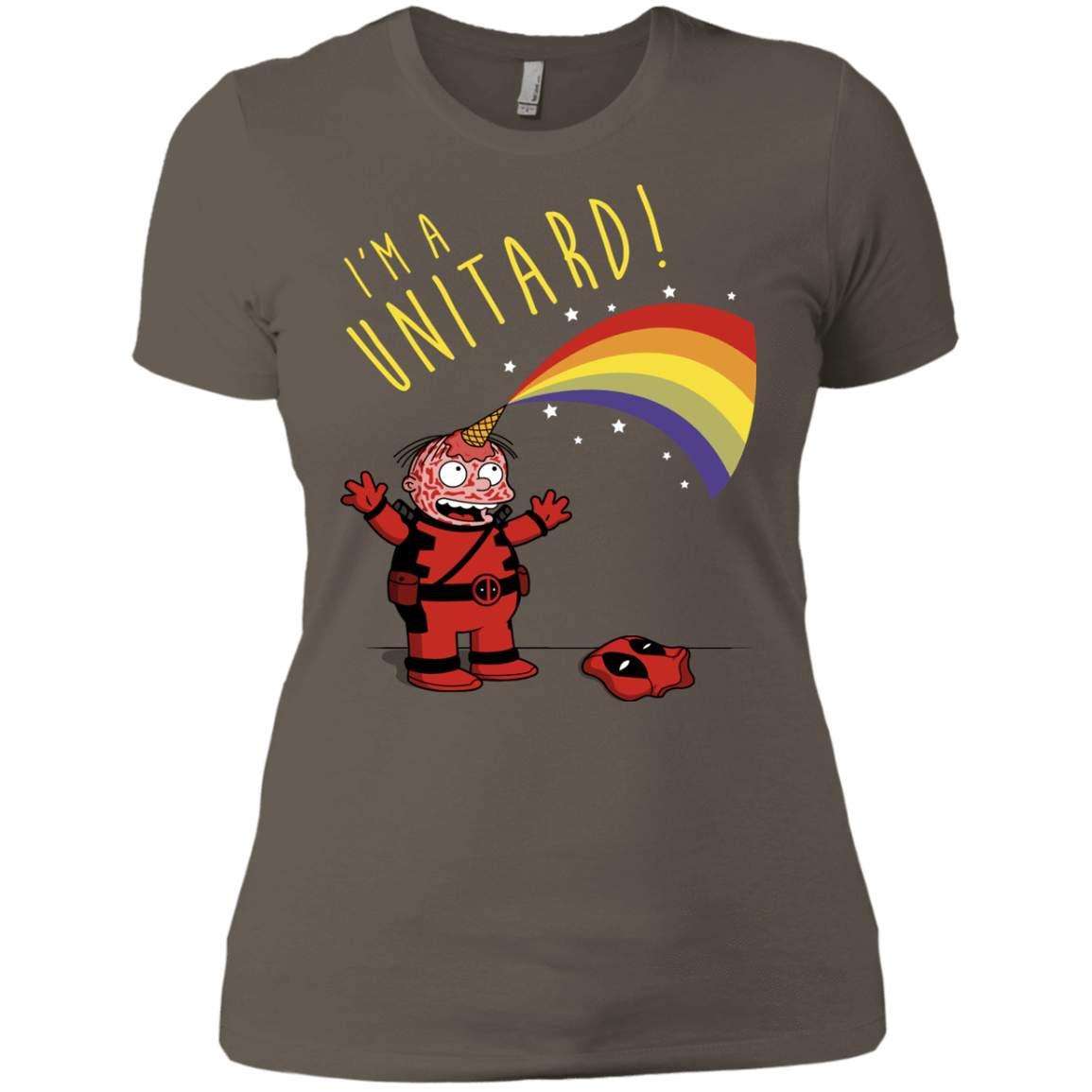 T-Shirts Warm Grey / X-Small unitard-Raffiti Women's Premium T-Shirt