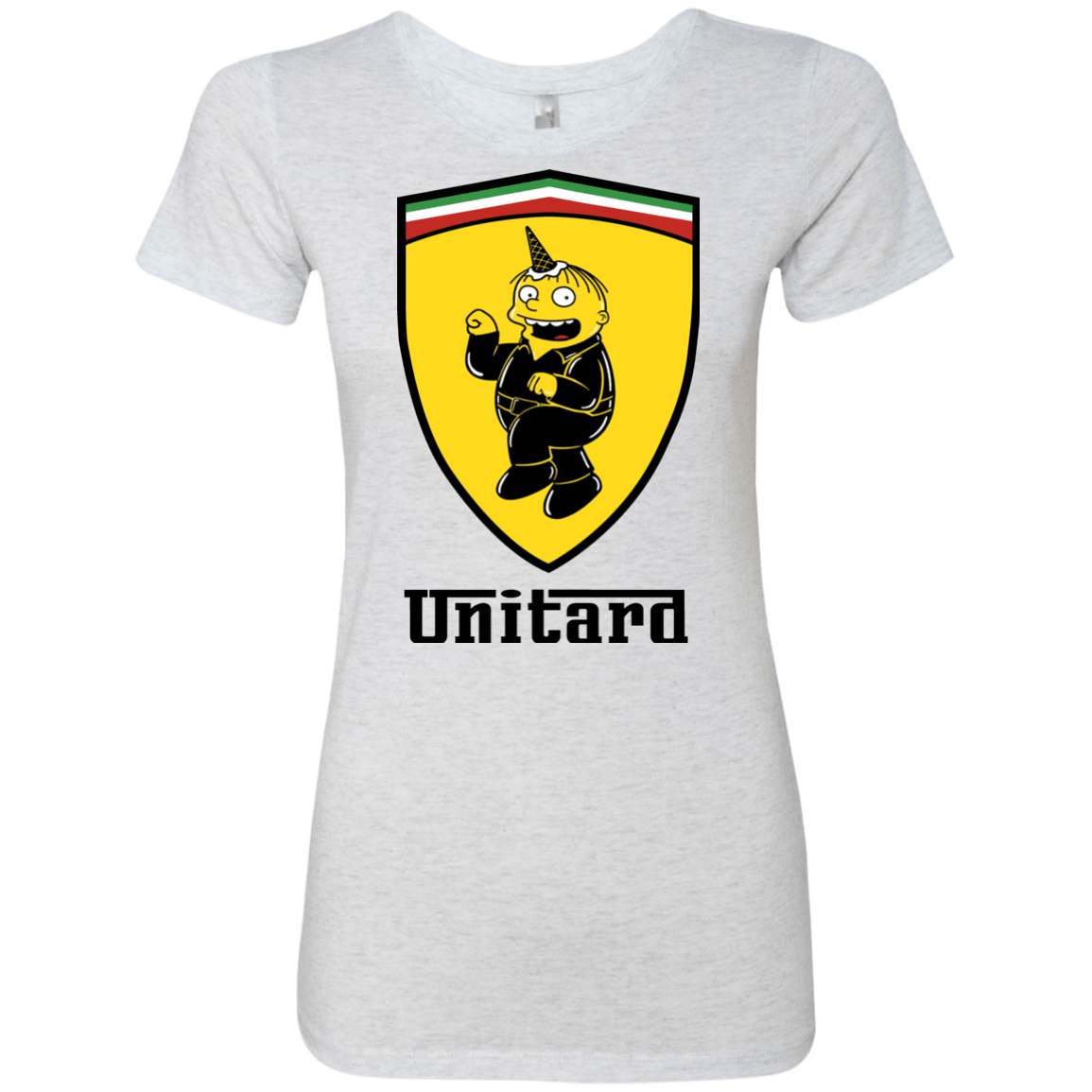 T-Shirts Heather White / S Unitardi Women's Triblend T-Shirt