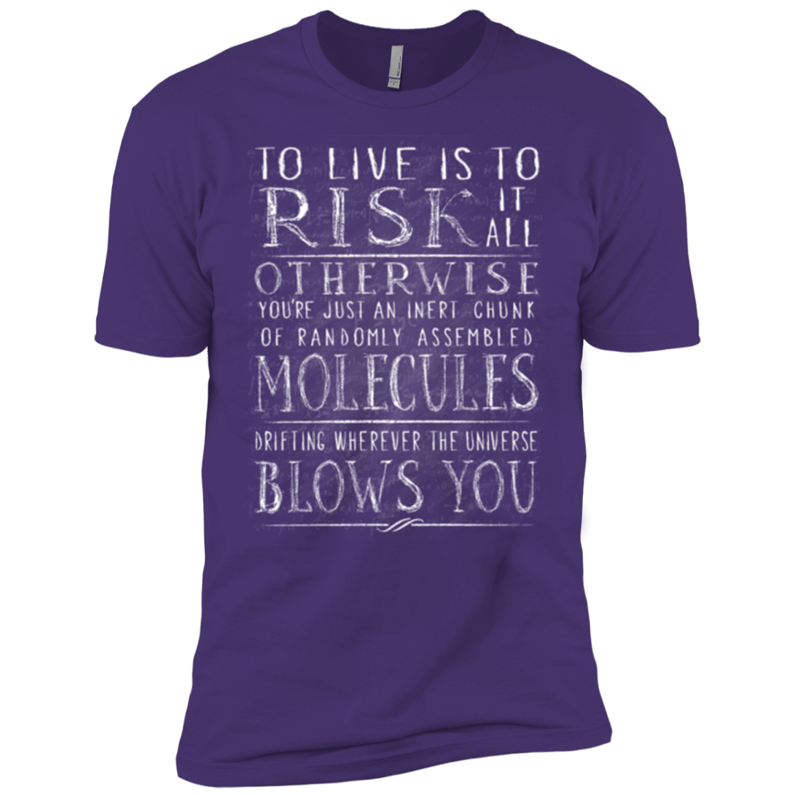 T-Shirts Purple / X-Small Universe Blows Men's Premium T-Shirt