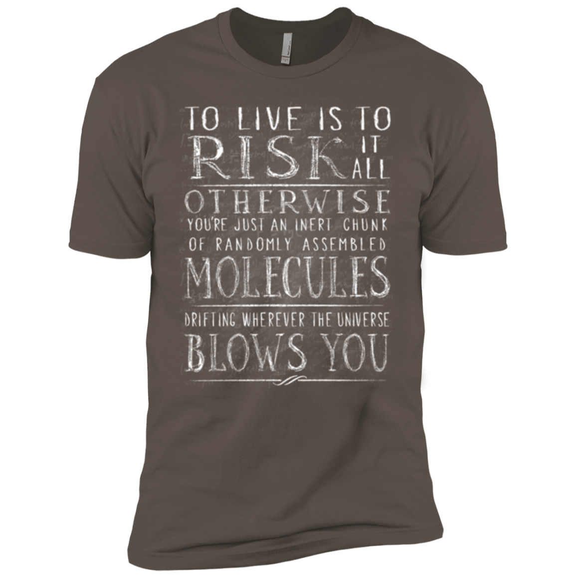 T-Shirts Warm Grey / X-Small Universe Blows Men's Premium T-Shirt