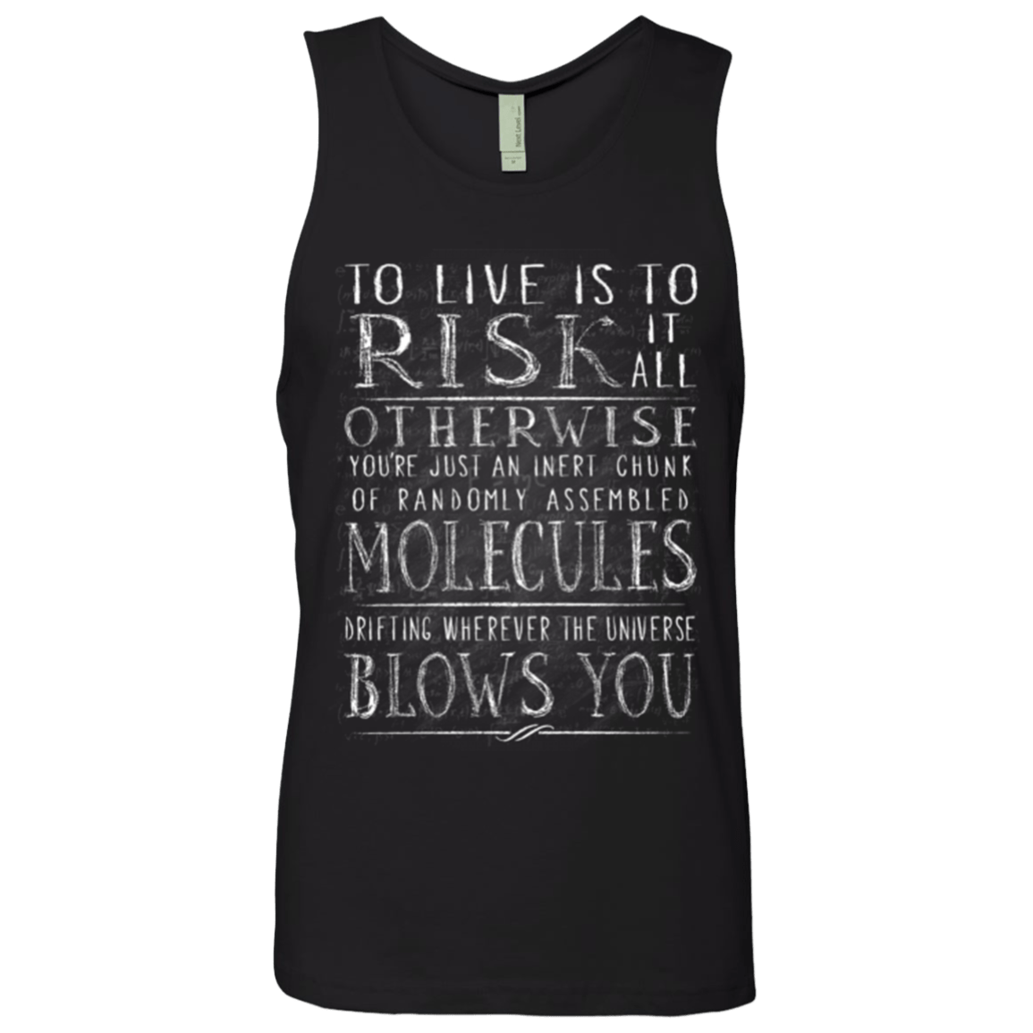 T-Shirts Black / Small Universe Blows Men's Premium Tank Top