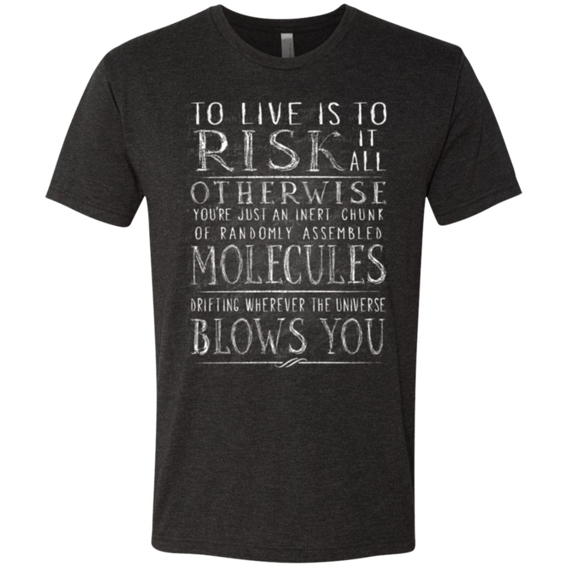 T-Shirts Vintage Black / Small Universe Blows Men's Triblend T-Shirt