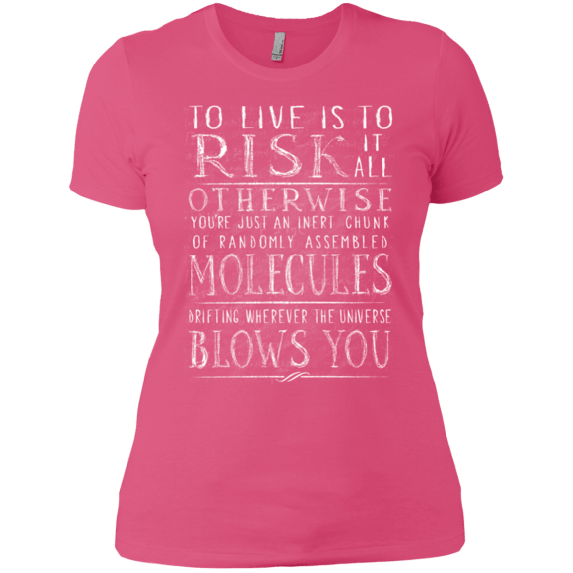 T-Shirts Hot Pink / X-Small Universe Blows Women's Premium T-Shirt