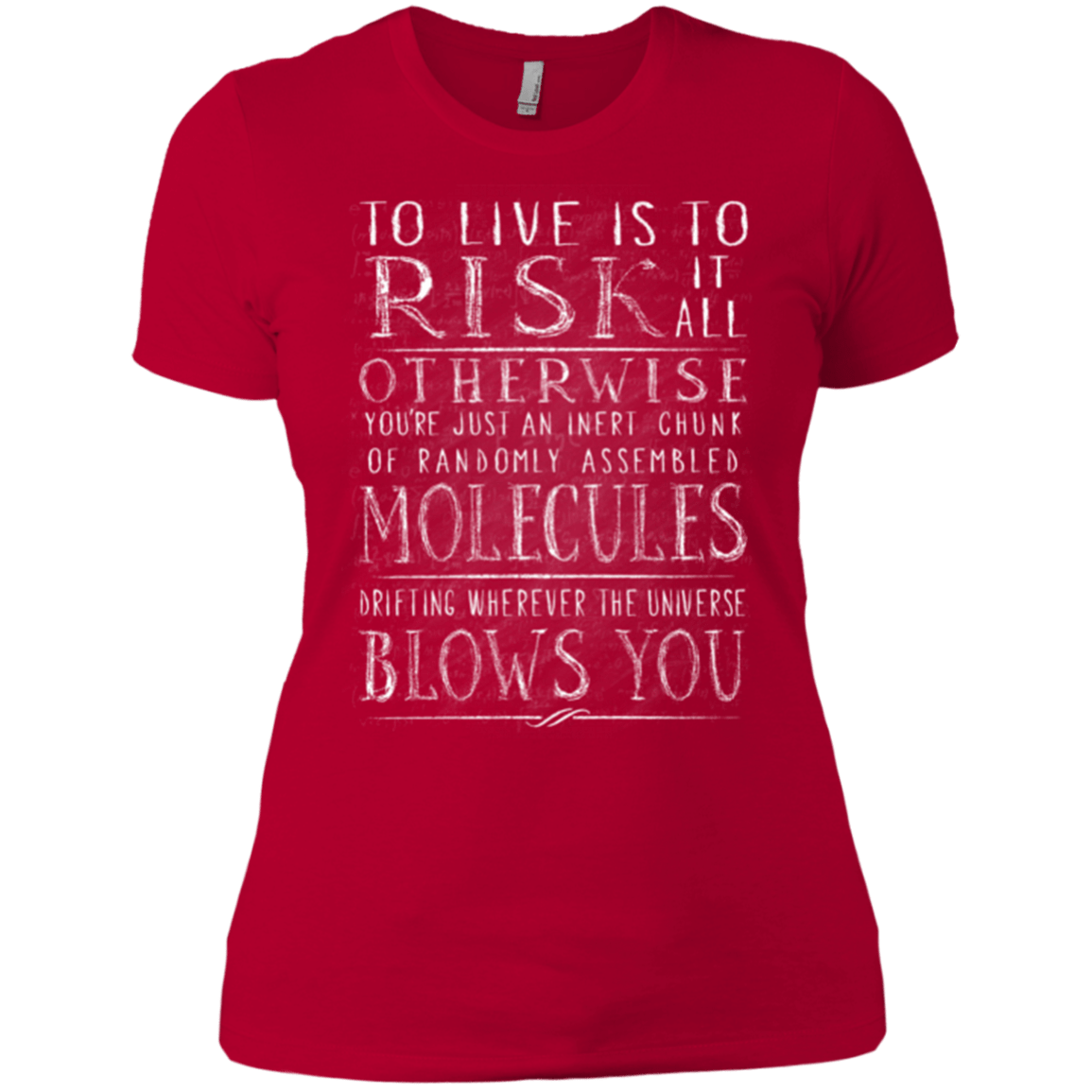 T-Shirts Red / X-Small Universe Blows Women's Premium T-Shirt