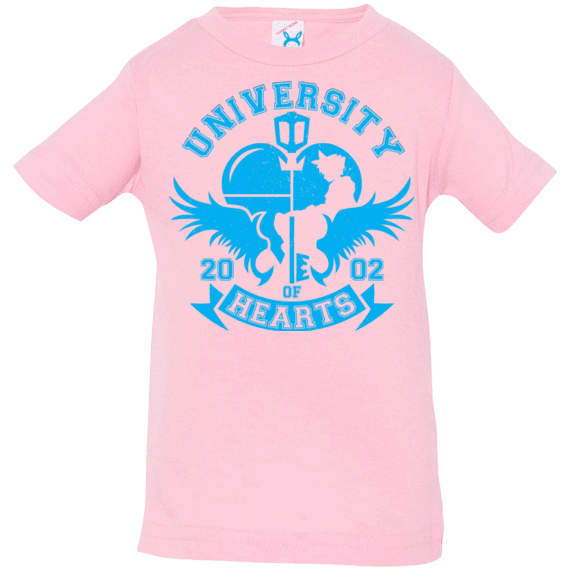 T-Shirts Pink / 6 Months University of Hearts Infant PremiumT-Shirt