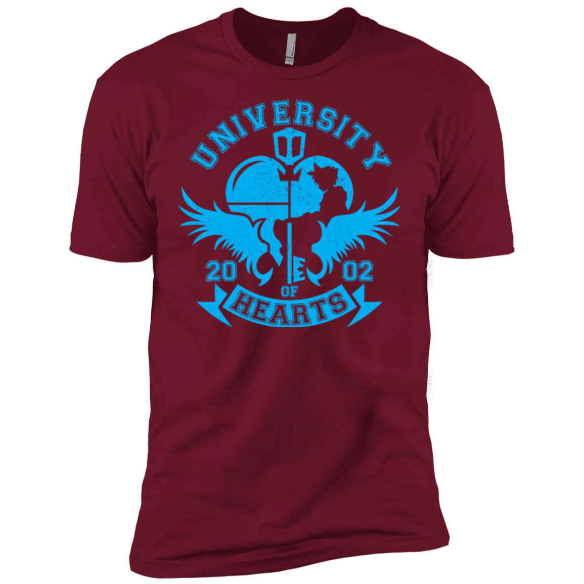T-Shirts Cardinal / X-Small University of Hearts Men's Premium T-Shirt