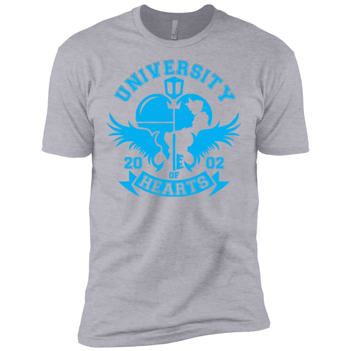 T-Shirts Heather Grey / X-Small University of Hearts Men's Premium T-Shirt