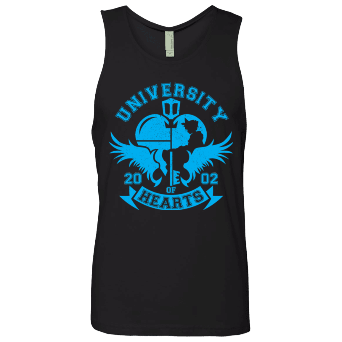 T-Shirts Black / Small University of Hearts Men's Premium Tank Top