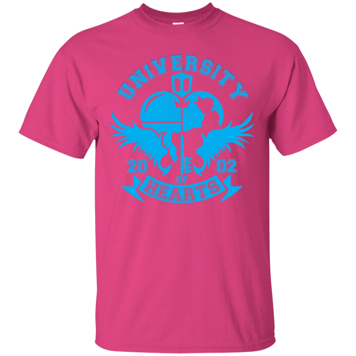 T-Shirts Heliconia / Small University of Hearts T-Shirt