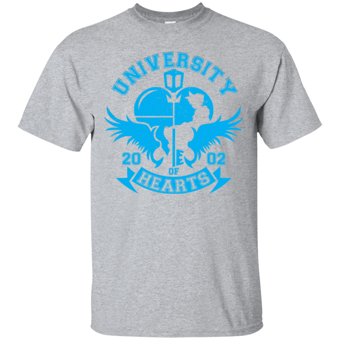 T-Shirts Sport Grey / Small University of Hearts T-Shirt