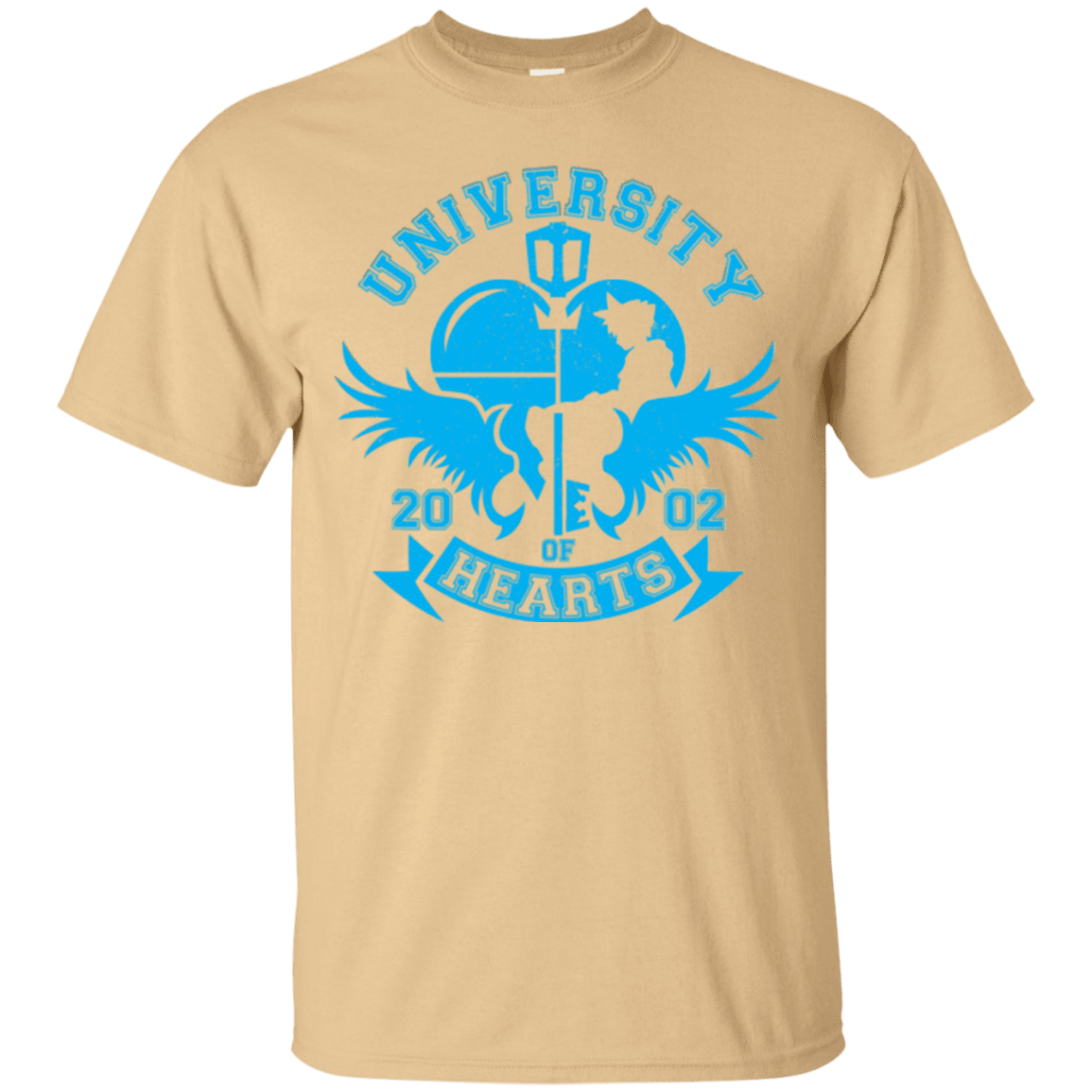 T-Shirts Vegas Gold / Small University of Hearts T-Shirt