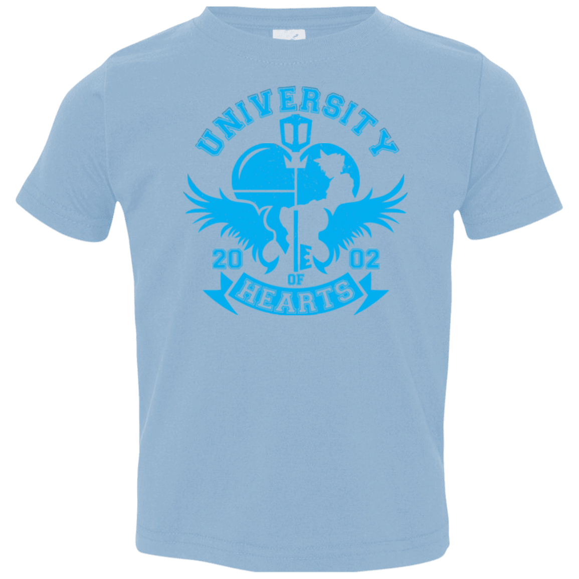 T-Shirts Light Blue / 2T University of Hearts Toddler Premium T-Shirt