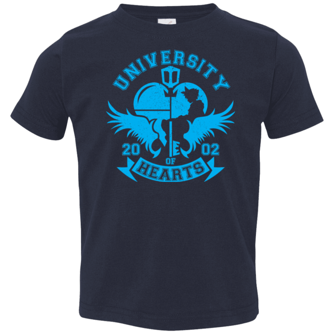 T-Shirts Navy / 2T University of Hearts Toddler Premium T-Shirt