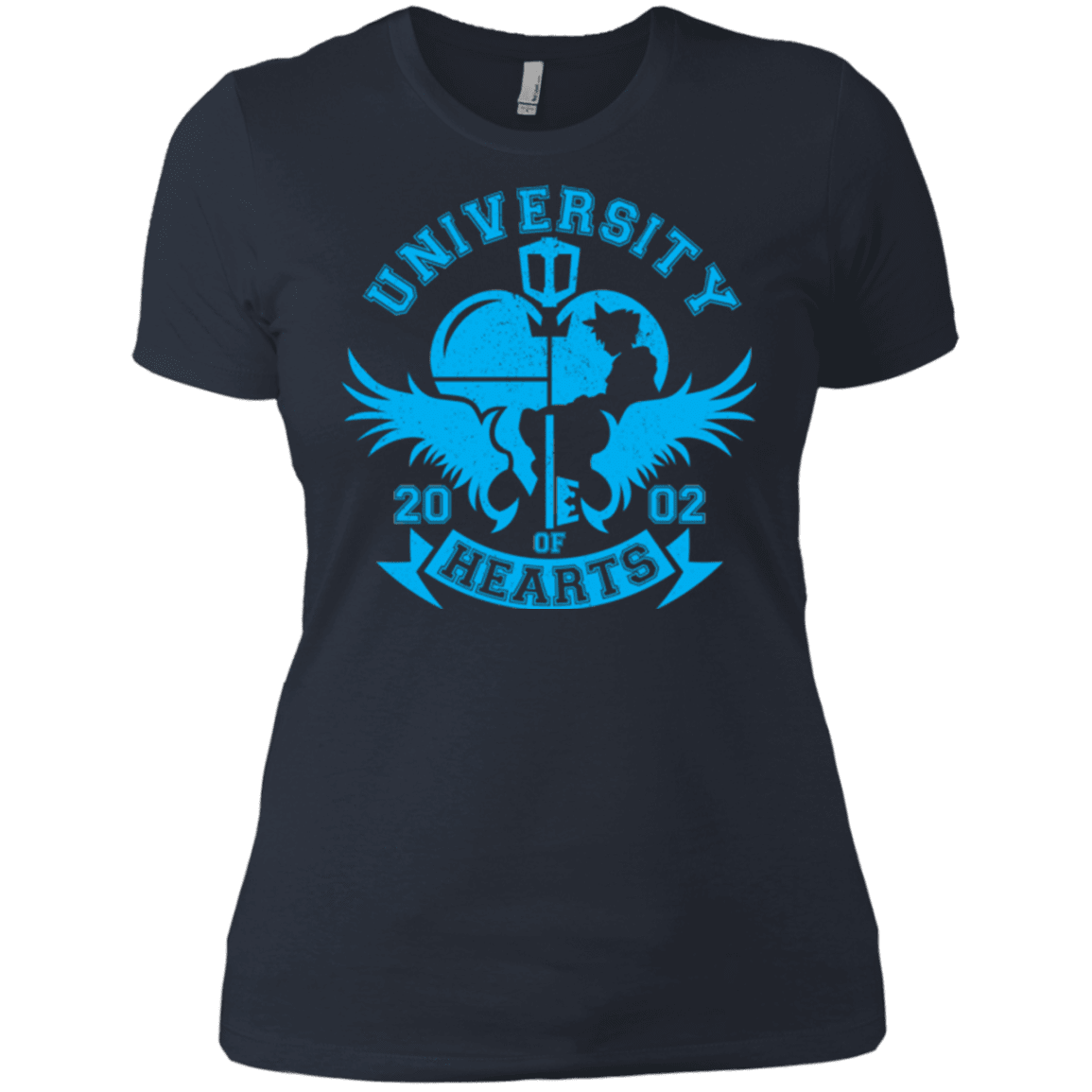 T-Shirts Indigo / X-Small University of Hearts Women's Premium T-Shirt