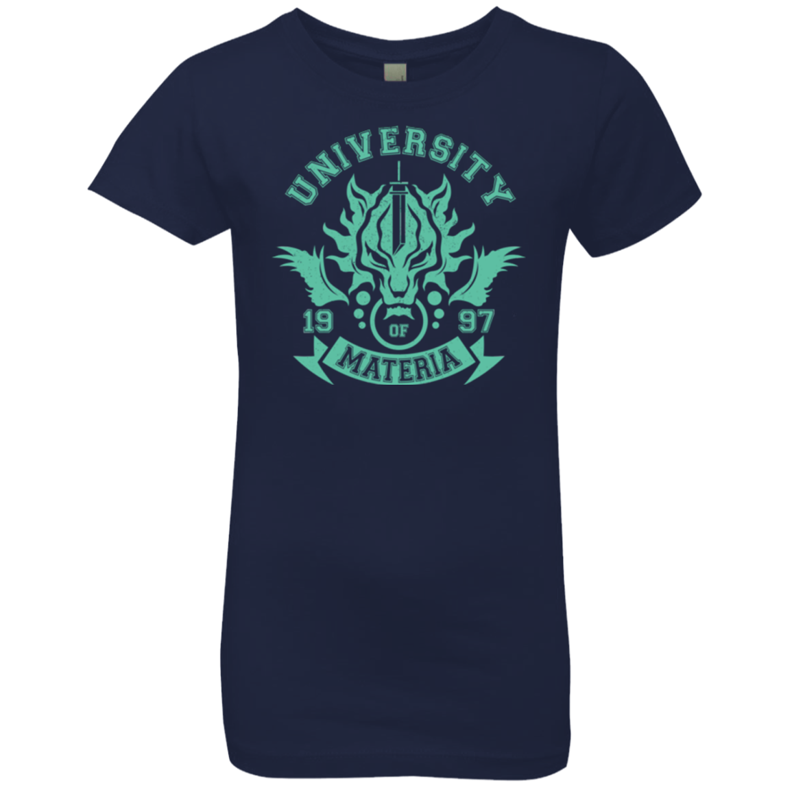 T-Shirts Midnight Navy / YXS University of Materia Girls Premium T-Shirt