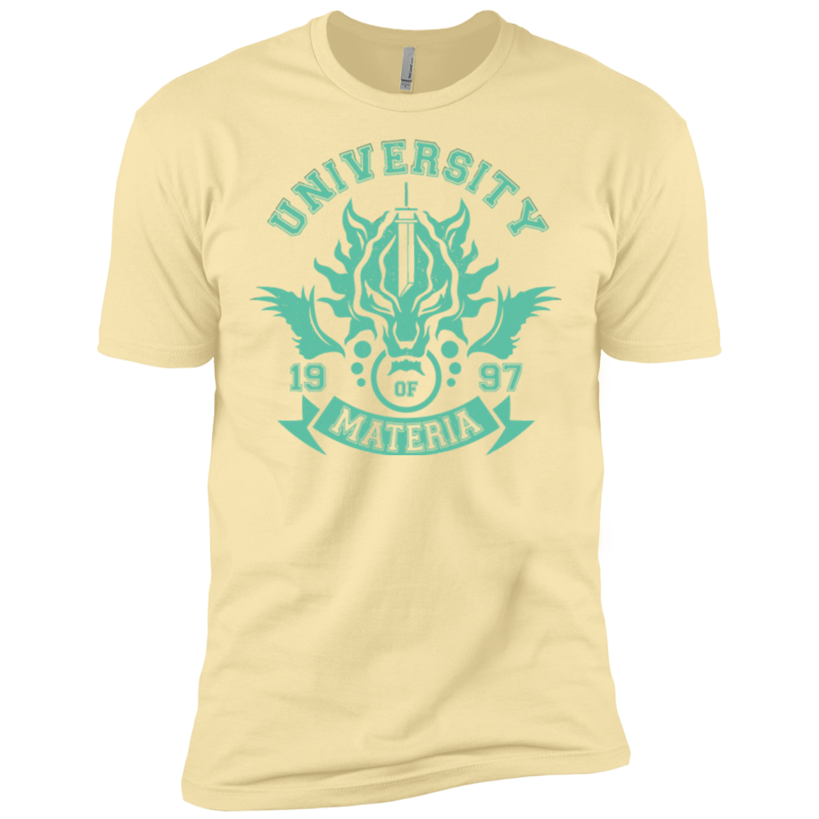 T-Shirts Banana Cream / X-Small University of Materia Men's Premium T-Shirt