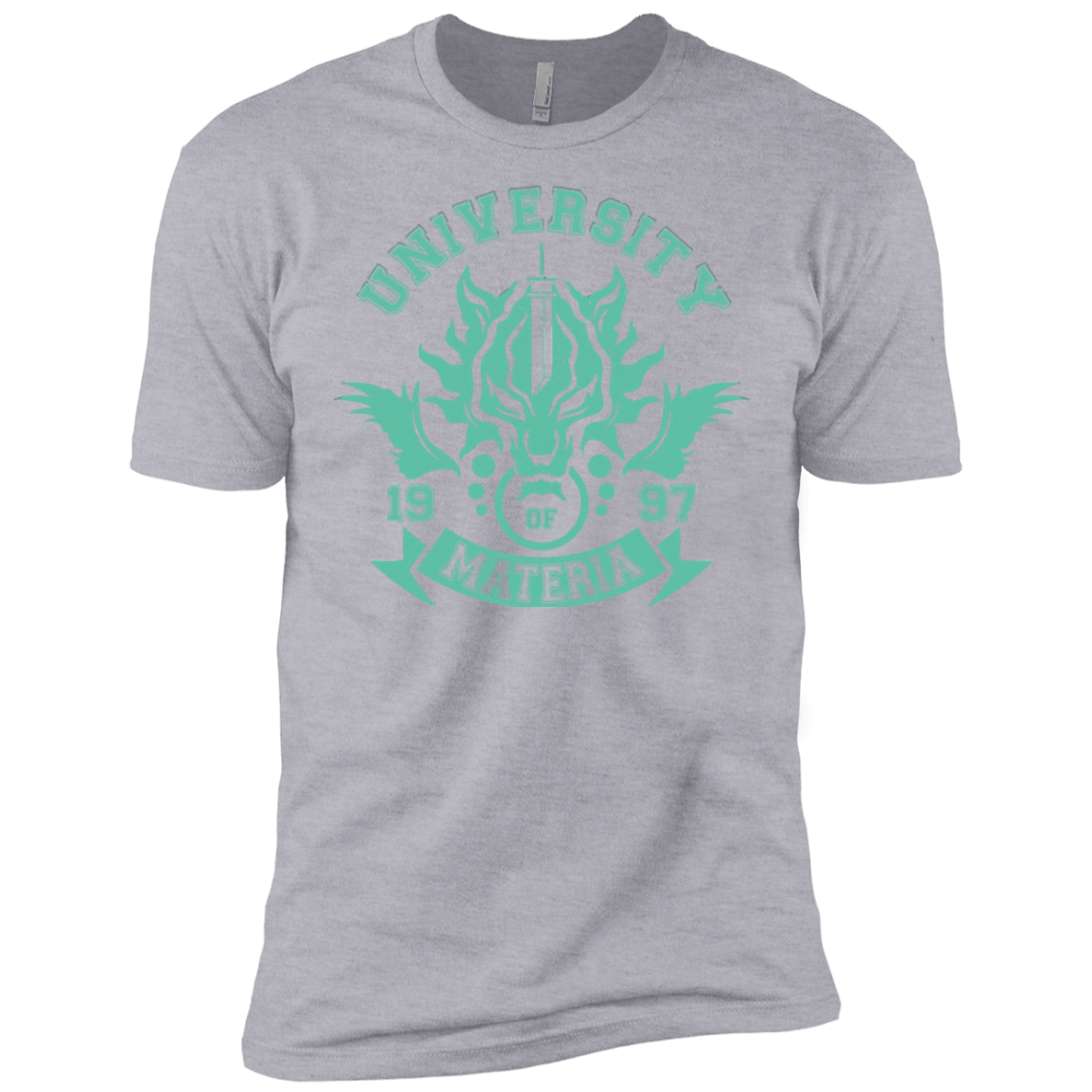 T-Shirts Heather Grey / X-Small University of Materia Men's Premium T-Shirt