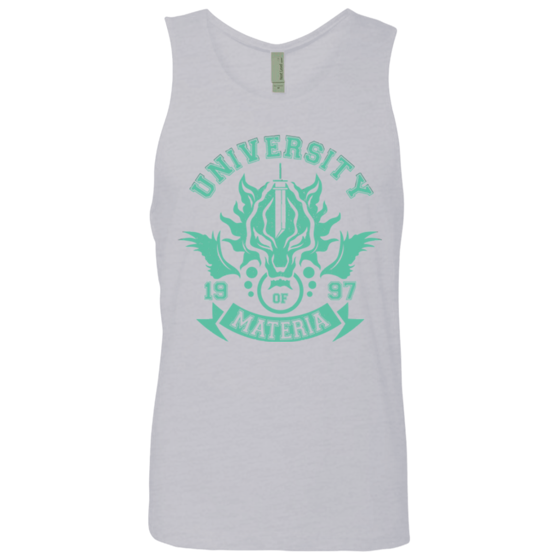 T-Shirts Heather Grey / Small University of Materia Men's Premium Tank Top