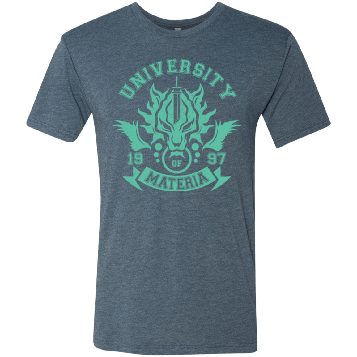 T-Shirts Indigo / Small University of Materia Men's Triblend T-Shirt