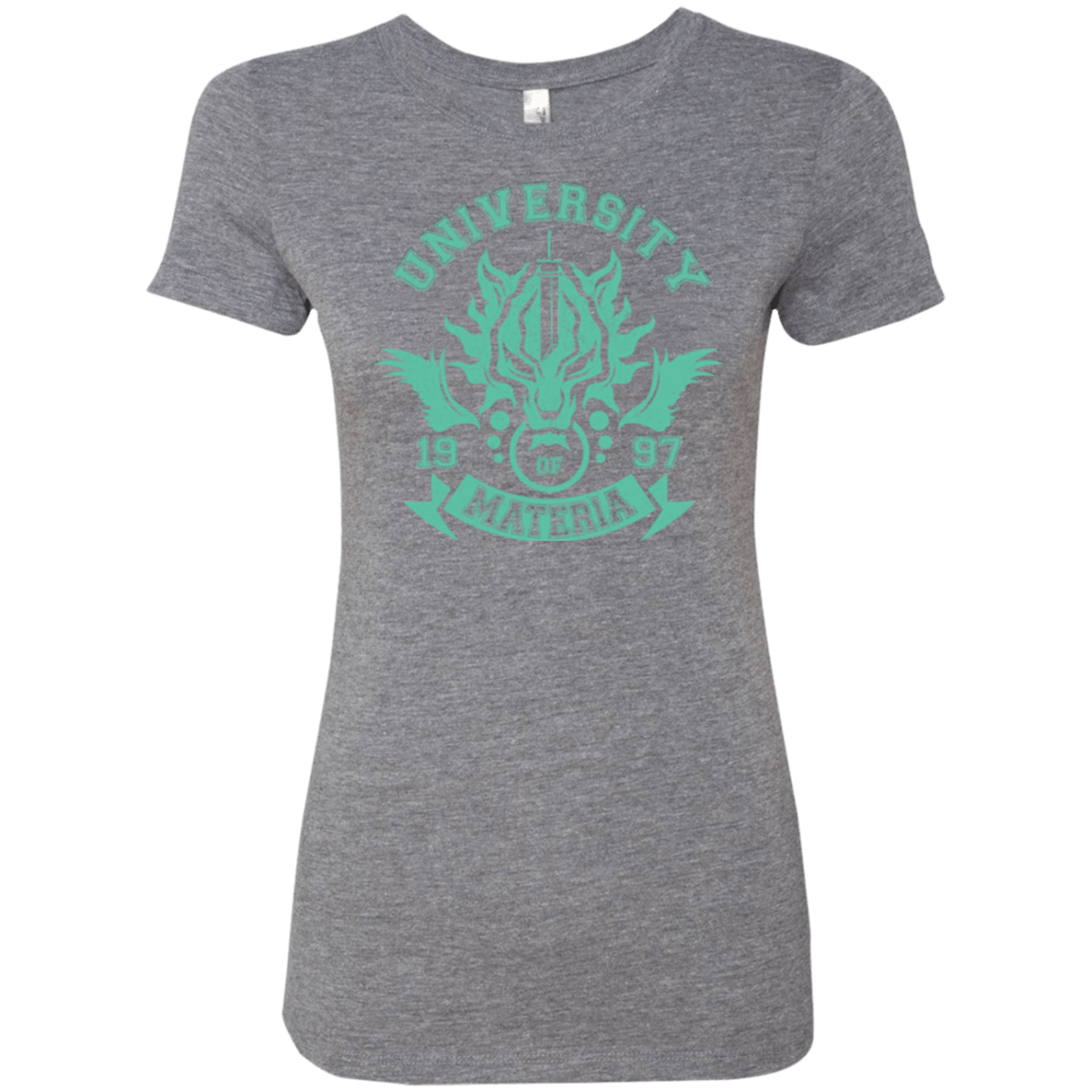 T-Shirts Premium Heather / Small University of Materia Women's Triblend T-Shirt