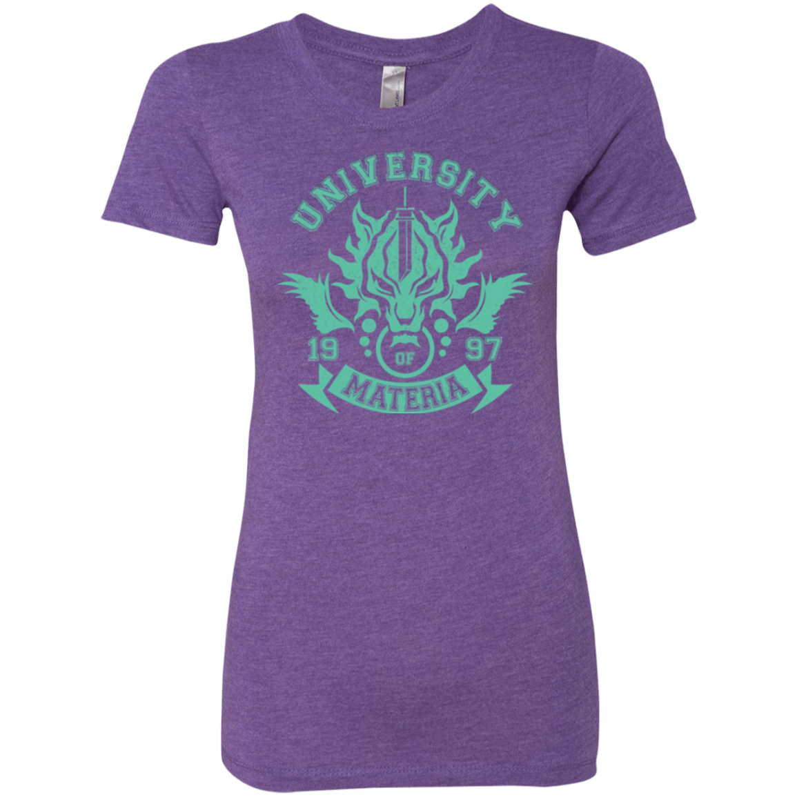 T-Shirts Purple Rush / Small University of Materia Women's Triblend T-Shirt