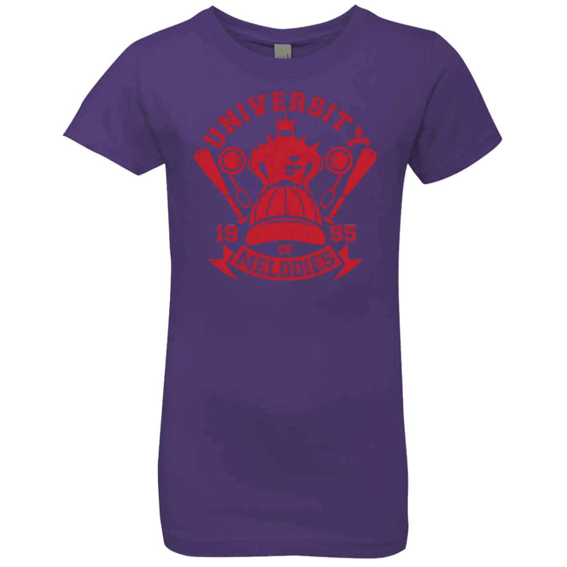 T-Shirts Purple Rush / YXS University of Melodies Girls Premium T-Shirt