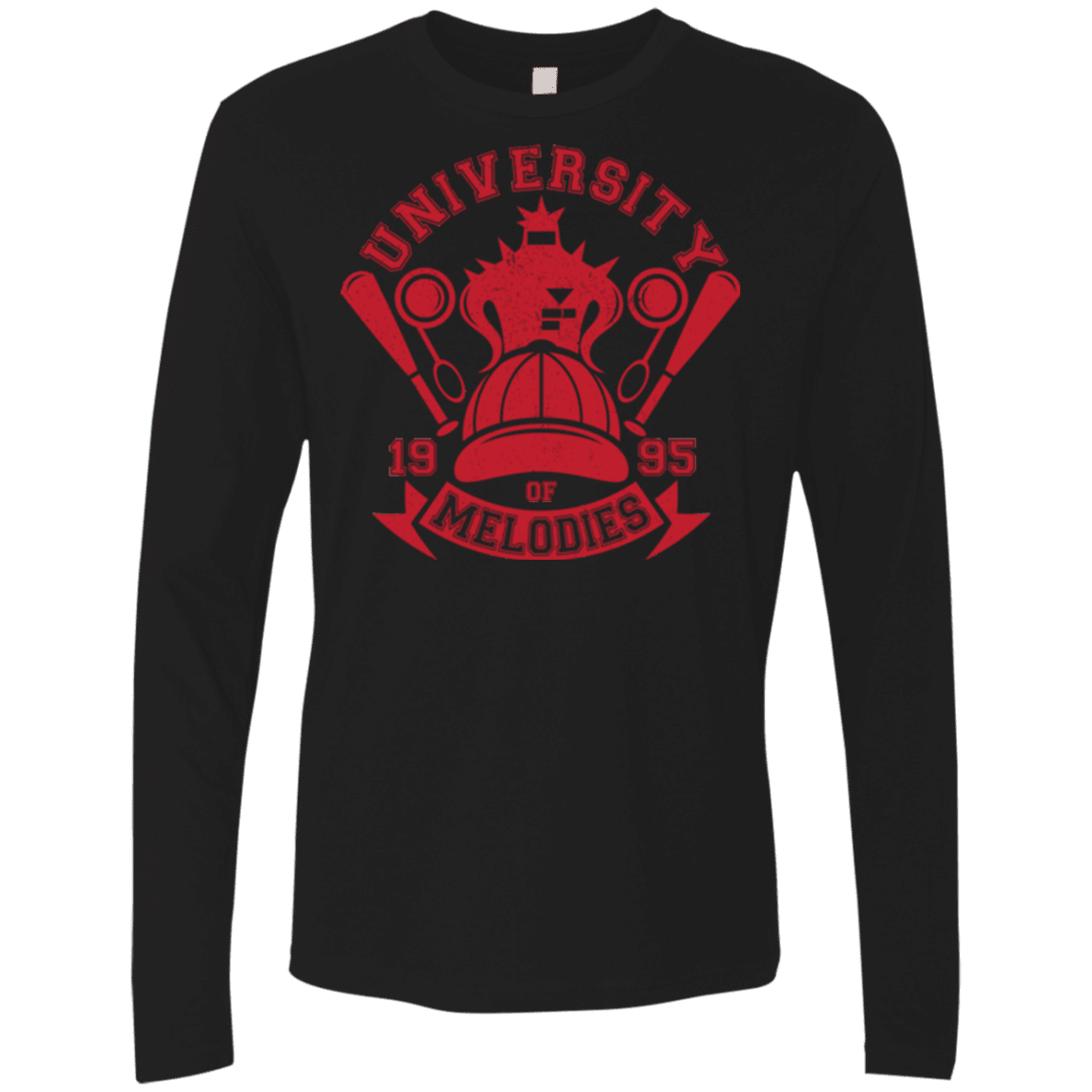 T-Shirts Black / Small University of Melodies Men's Premium Long Sleeve