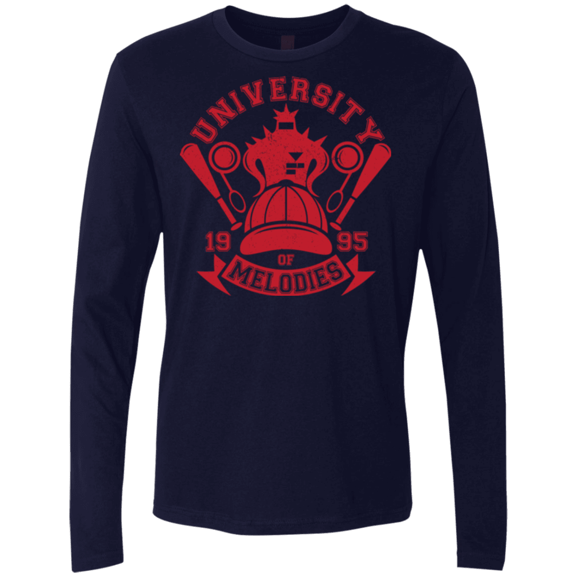 T-Shirts Midnight Navy / Small University of Melodies Men's Premium Long Sleeve