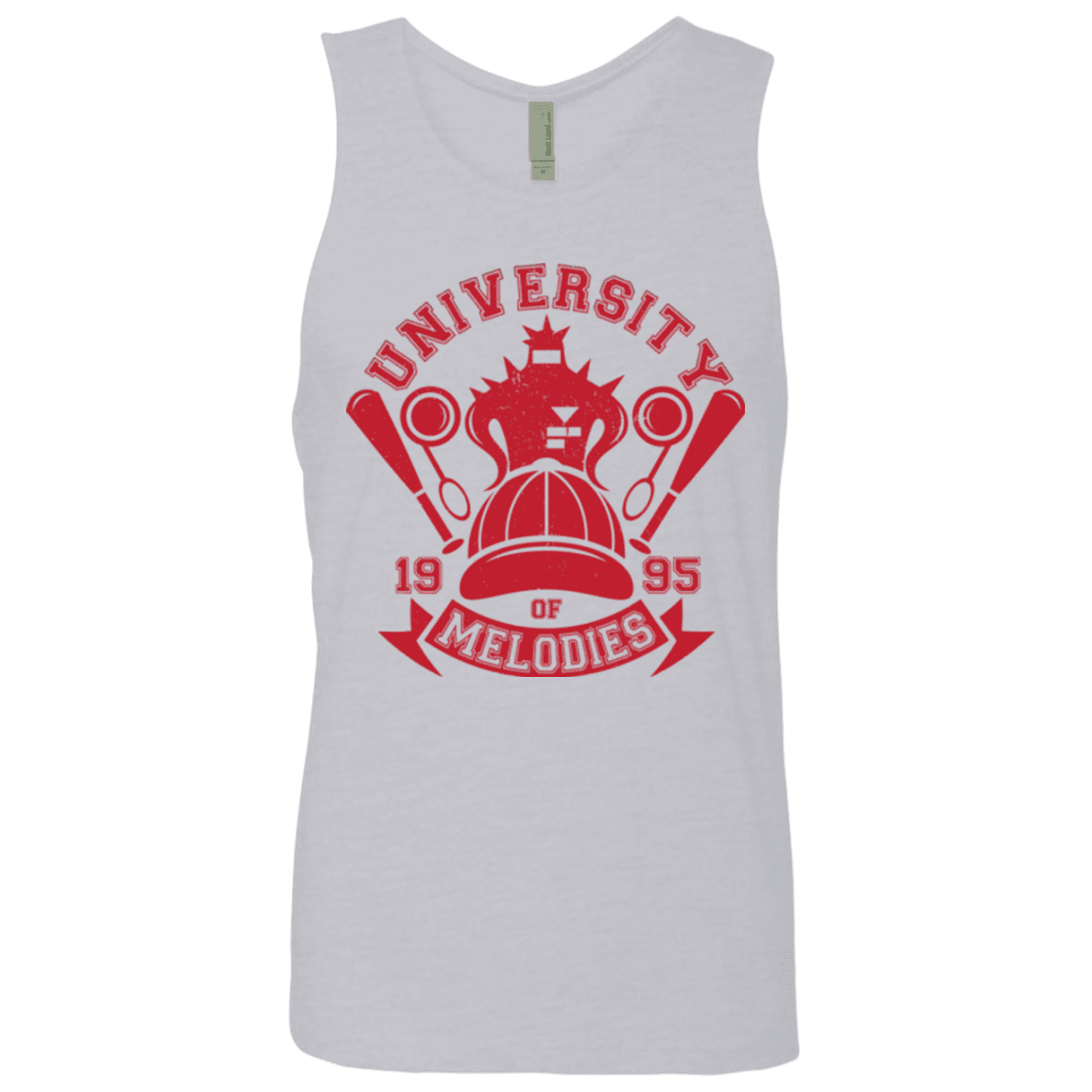 T-Shirts Heather Grey / Small University of Melodies Men's Premium Tank Top