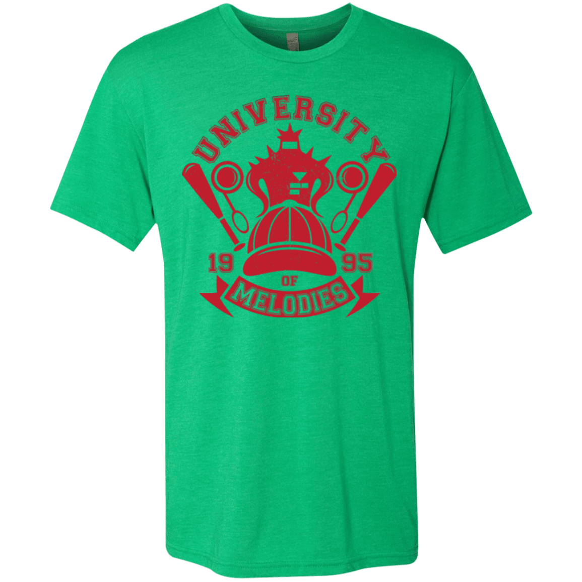 T-Shirts Envy / Small University of Melodies Men's Triblend T-Shirt